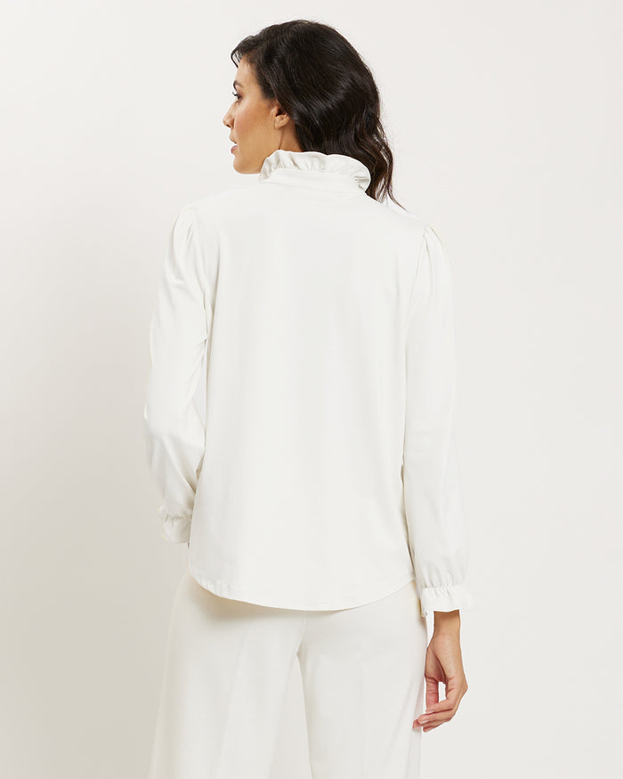 Wren Top - Brushed Jude Cloth