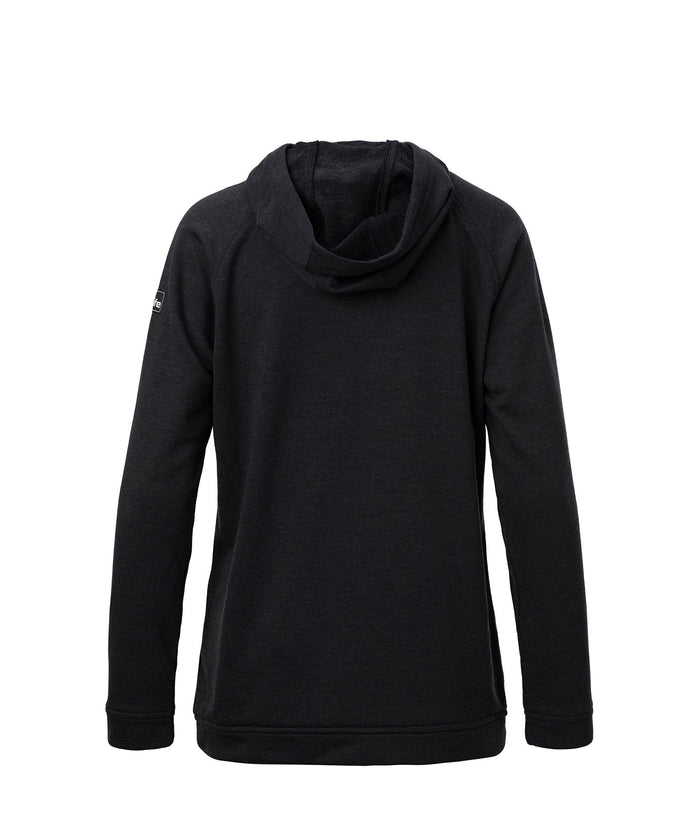 studio image of strafe outerwear 2023 ws tech hoodie in black color